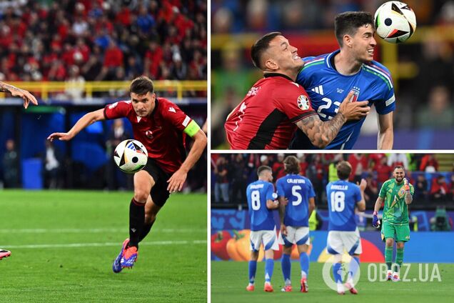 Италия за 5 минут перевернула матч и добилась волевой победы над Албанией на Евро-2024. Видео