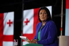 Президентка Грузії: Росія має усвідомити кордони своїх сусідів