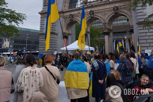 'Освободите защитников Украины!' В Швейцарии, где продолжается Саммит мира, провели акцию в поддержку пленных. Фото и видео
