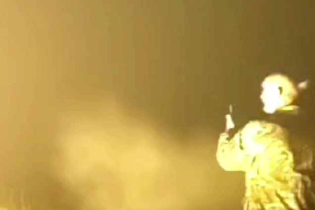 В Харьковской области зенитчики морпехов уничтожили российскую 'Герань': эффектное видео