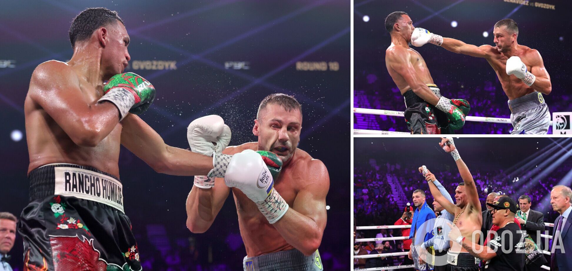 Гвоздик проиграл в чемпионском бою. Видео