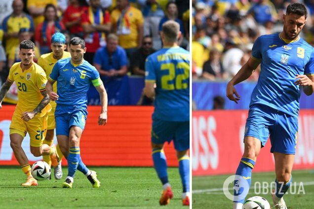 'Очень тяжело': футболист сборной Украины высказался о поражении от Румынии на Евро-2024