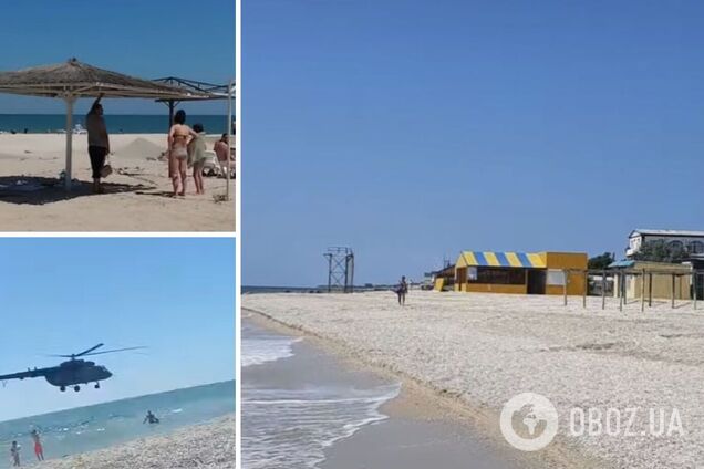 В отелях – пьяные российские военные, над пляжем летает вертолет: как проходит курортный сезон в оккупированных Бердянске и Кириловке