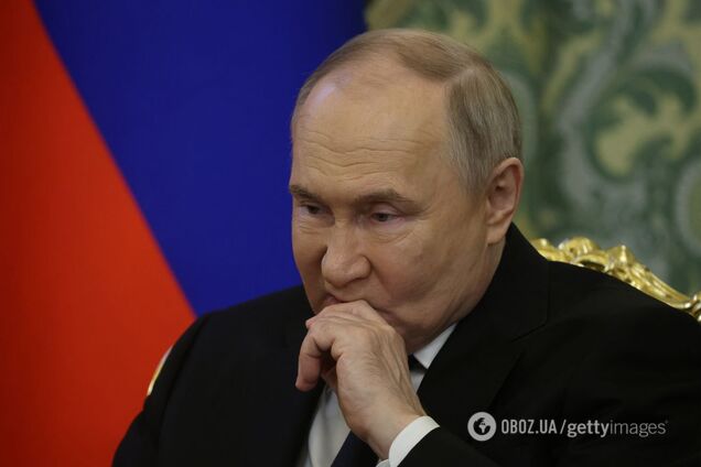 Российский диктатор Владимир Путин