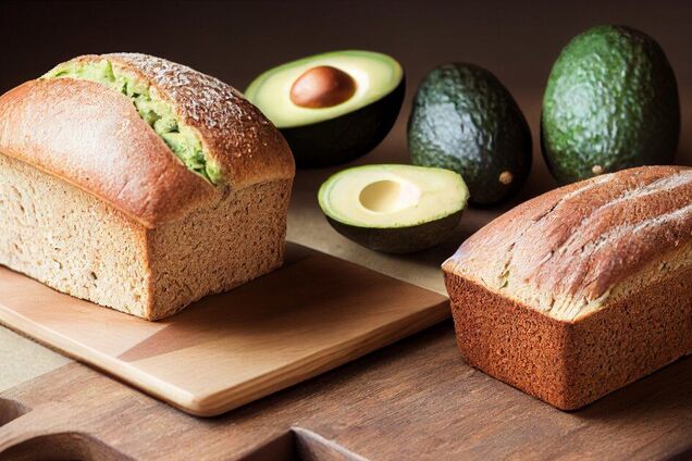 Полезный хлеб из авокадо: готовится без муки, дрожжей, сахара и масла