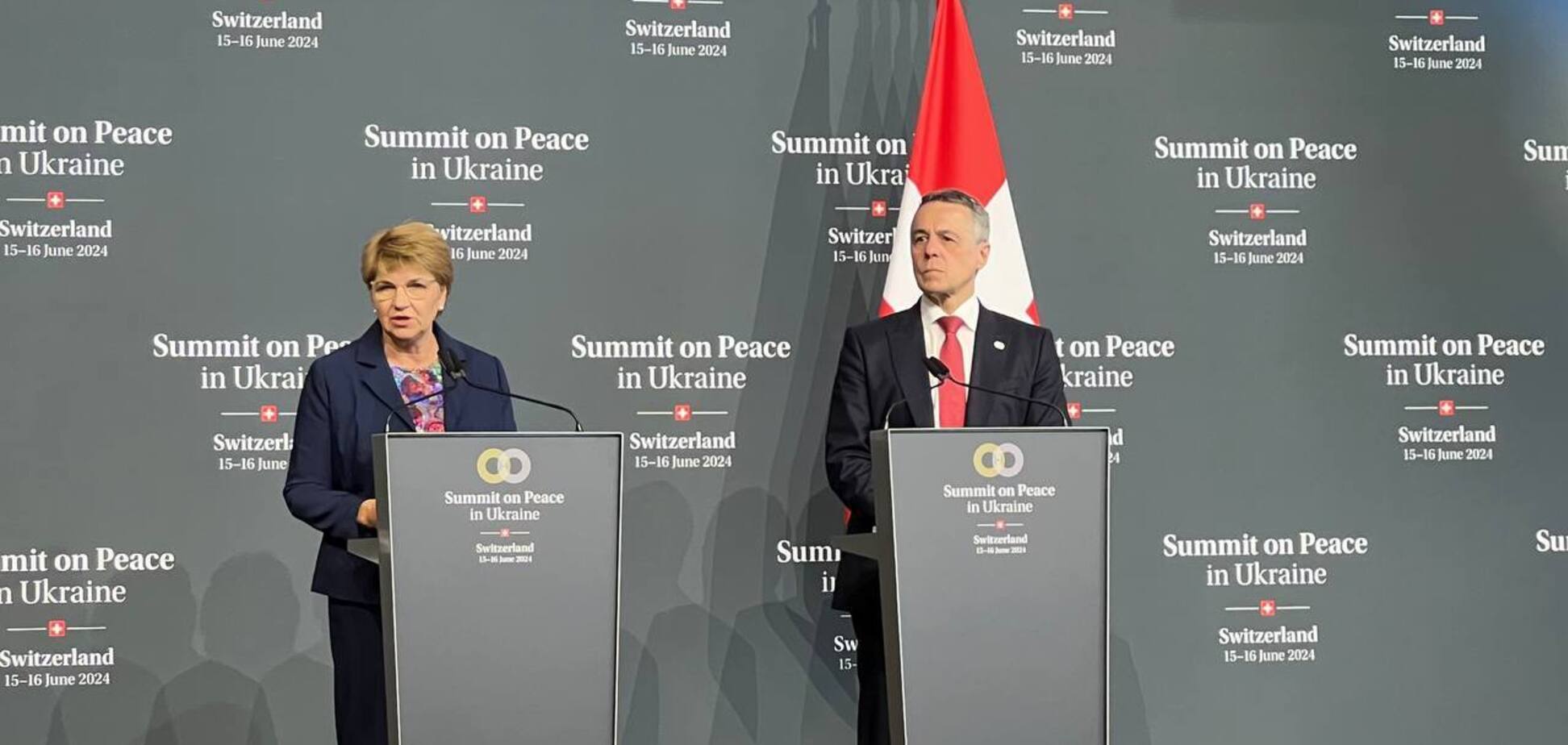 'Это дилемма': глава МИД Швейцарии назвал один из дискуссионных вопросов на Саммите мира. Видео