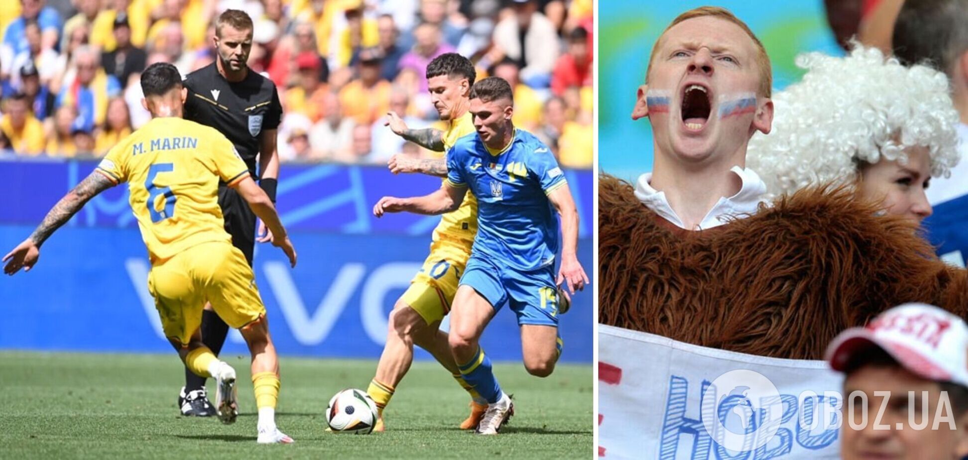 'Украина – позорище', Мудрика – под Часов Яр, а Румынию в базу 'Миротворец': в РФ отреагировали на разгром команды Реброва на Евро-2024