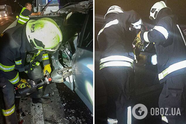 Спасатели деблокировали тело погибшего водителя