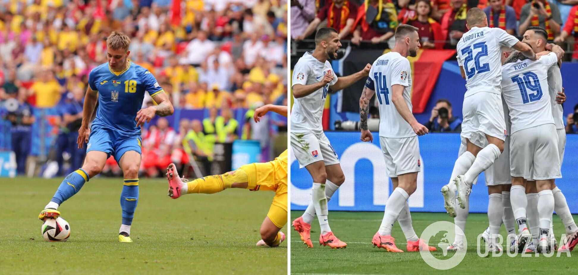 Украина – Словакия: назван фаворит решающего для сборной матча Евро-2024