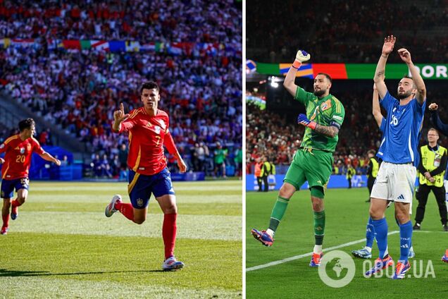 Италия – Испания: хроника и результат суперматча Евро-2024