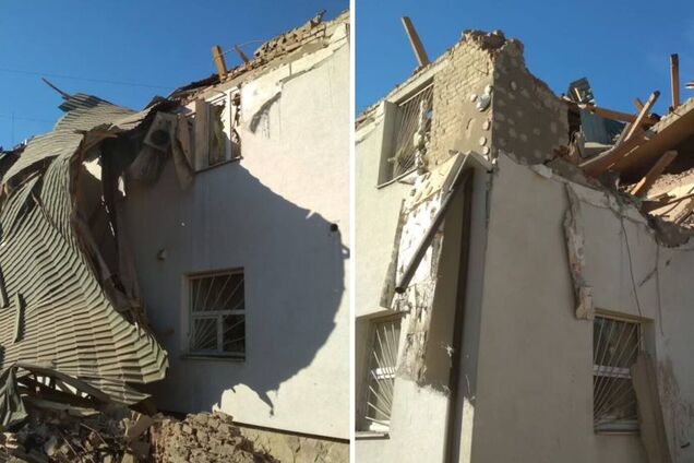 В результате вражеской атаки поврежден Научно-исследовательский институт во Львове. Фото