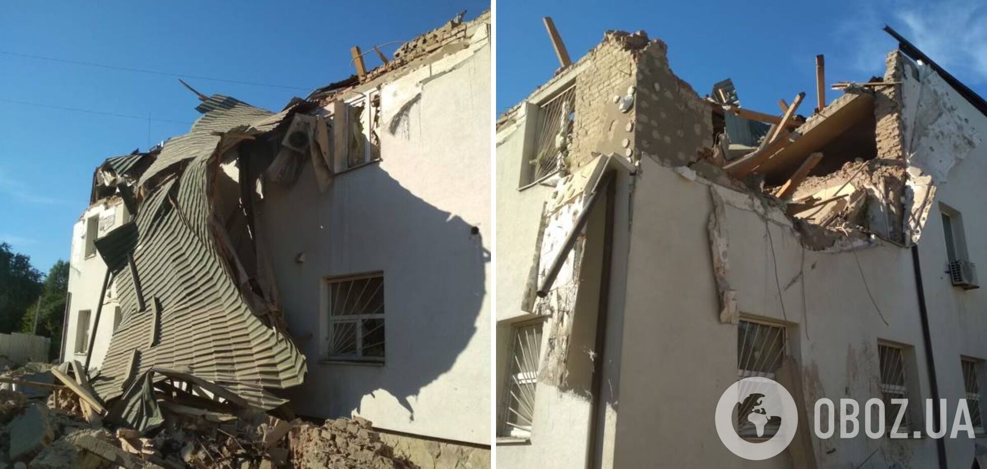 В результате вражеской атаки поврежден Научно-исследовательский институт во Львове. Фото