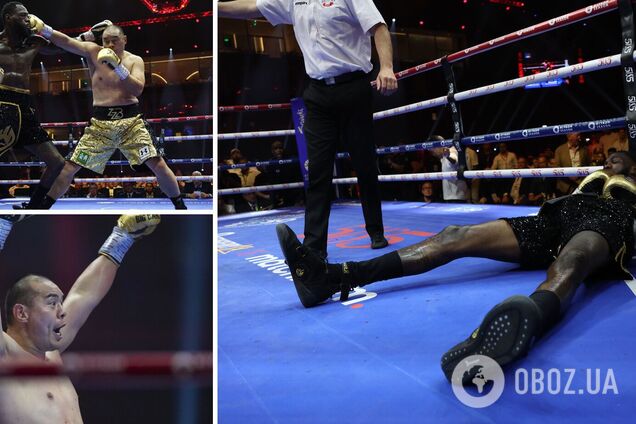 Вайлдера відправив у брутальний нокаут китаєць-гігант. Відео