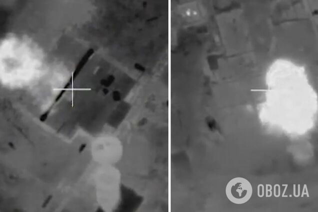 Відпрацювали точно: українські захисники на Харківщині вдарили по окупантах, які ховалися в будинках. Відео