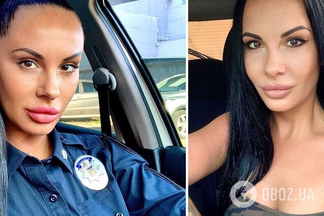 Самая популярная полицейская Украины Людмила Милевич показала себя в милитаре-топе. Фото