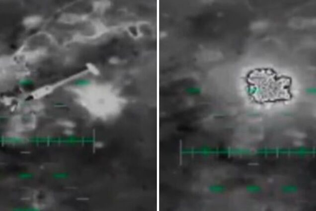 Нацгвардейцы уничтожили ПТУР и полевой склад боеприпасов противника. Взрывное видео