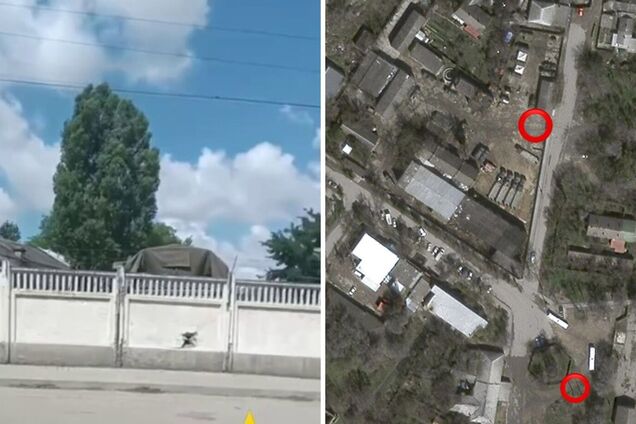 Агенти 'Атеш' виявили склад та стоянку військової техніки окупантів в Гвардійському в Криму. Відео
