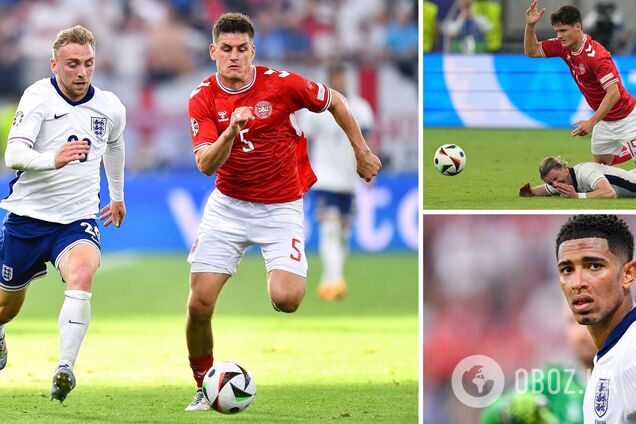 Матч Дания – Англия на Евро-2024 закончился с неожиданным результатом. Видео