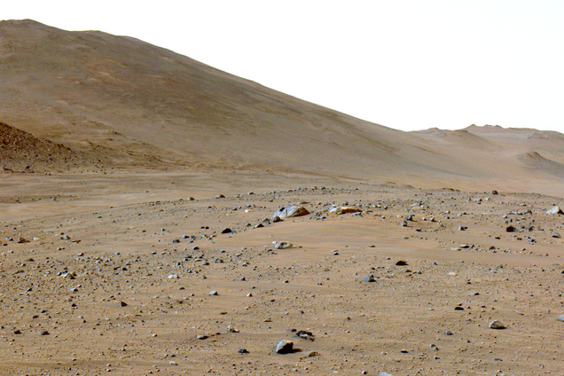 NASA знайшла на Марсі незвичайний валун, який може пролити світло на минуле планети. Фото