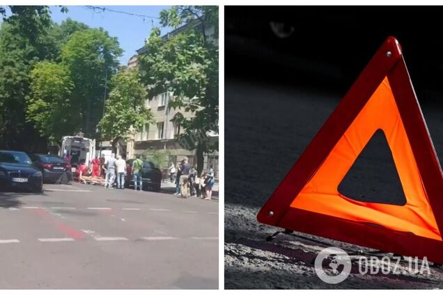 В Одесі дівчина на Mercedes переїхала пішохода: відео з місця та перші деталі трагедії