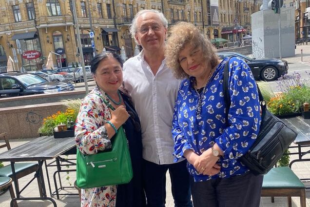 'Три легенды': писательница Мария Матиос показала Ивана Малковича и дочь Лины Костенко на фото, которое покорило сердца украинцев