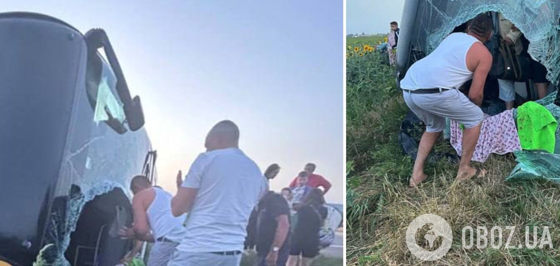 В Румынии перевернулся автобус с туристами, ехавшими на отдых в Болгарию: среди пострадавших – украинцы. Видео