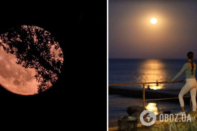 Над Україною зійшла Полунична повня: у мережі показали фото природного явища