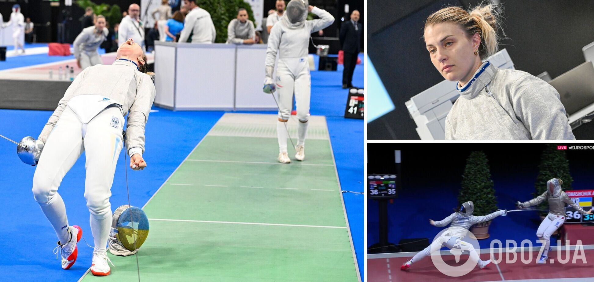 Збірна України драматично програла у фіналі чемпіонату Європи з фехтування на шпагах