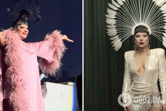 Создали всего за 4 дня. Леди Гага появилась на своем концерте в платье украинского бренда. Фото