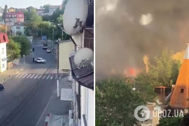 У російському Дагестані невідомі напали на православний храм і синагогу: обидві будівлі підпалили. Відео