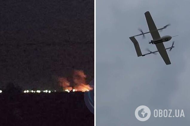 У Криму пролунала серія вибухів: в Євпаторійському і Сакському районах горять військові частини. Фото і відео