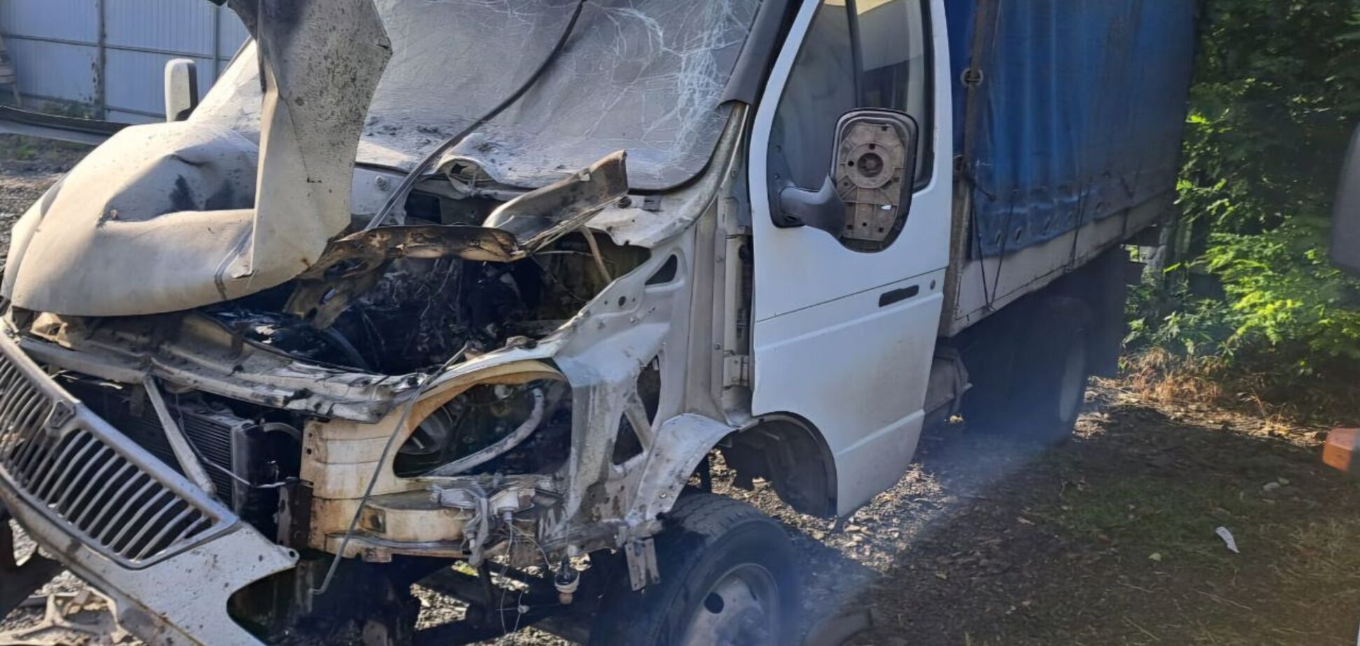 Оккупанты атаковали Никополь дронами-камикадзе: поврежден инфраструктурный объект. Фото