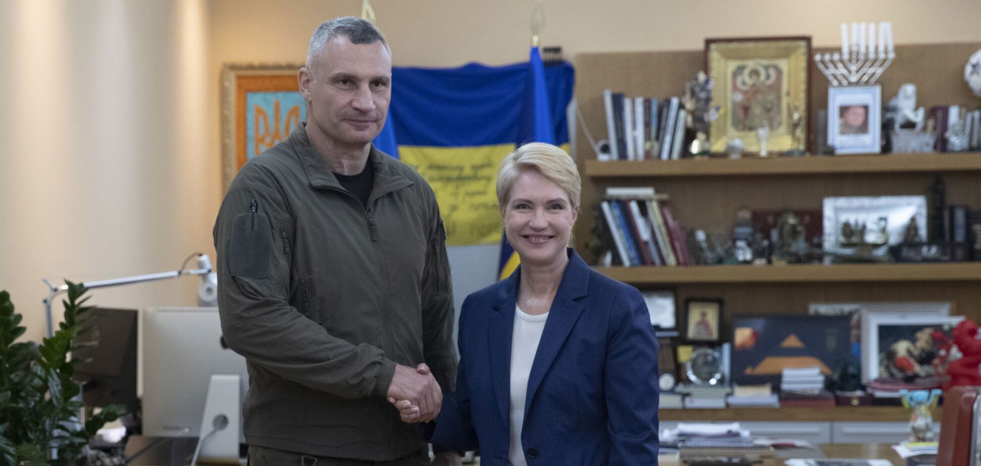 Віталій Кличко зустрівся з головою Бундесрату Німеччини Мануелою Швезіг