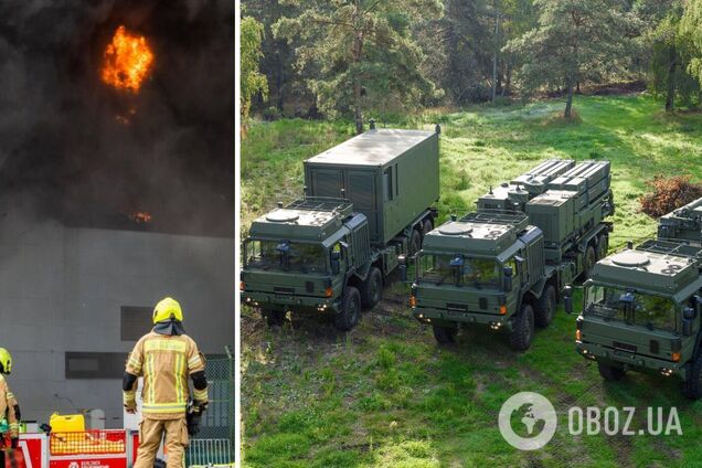 В пожаре на берлинском заводе производителя систем ПВО Iris-T подозревают Россию: что известно
