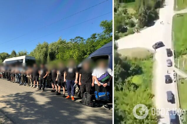На Одесщине задержали 'рекордную' группу мужчин, которые собирались незаконно пересечь границу. Фото и видео