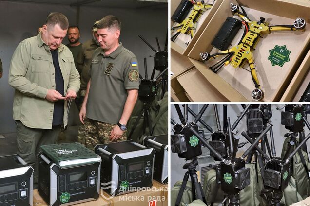 Дніпро передав Силам оборони чергову партію дронів та систем РЕБ