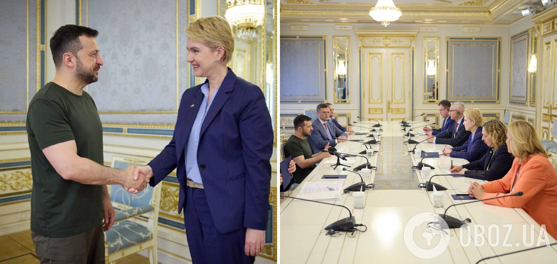 Зеленський зустрівся із главою Бундесрату: говорили про ППО і ситуацію на полі бою. Фото