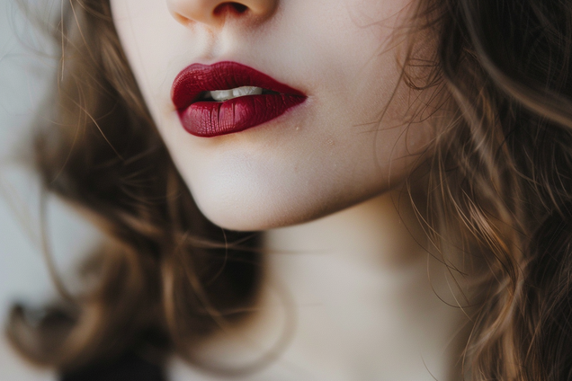 Как сделать идеальный макияж губ яркой помадой: пошаговая инструкция