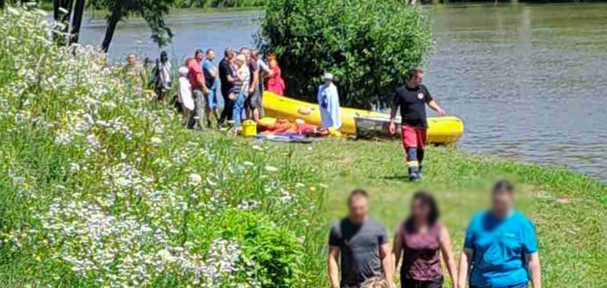 Затягувало під воду: на Закарпатті під час сплаву гірською річкою ледь не загинула група дітей. Фото