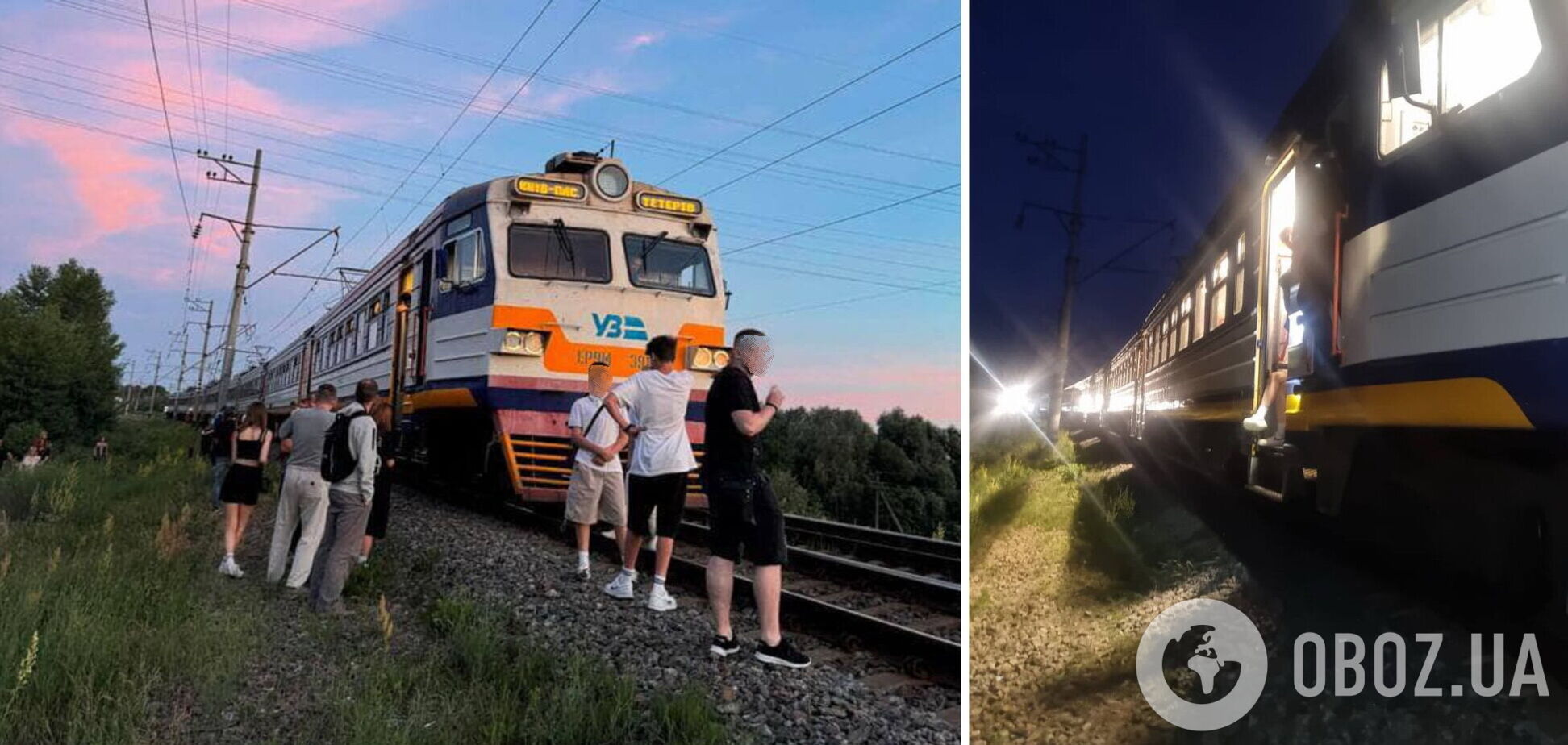 Під Києвом електричка травмувала 14-річного хлопця