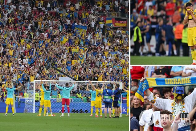 Появилось видео, что сделали украинцы на стадионе в ответ на вылет сборной Украины с Евро-2024
