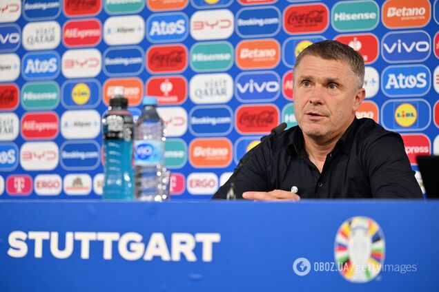 Ребров прокомментировал вылет сборной Украины с Евро-2024