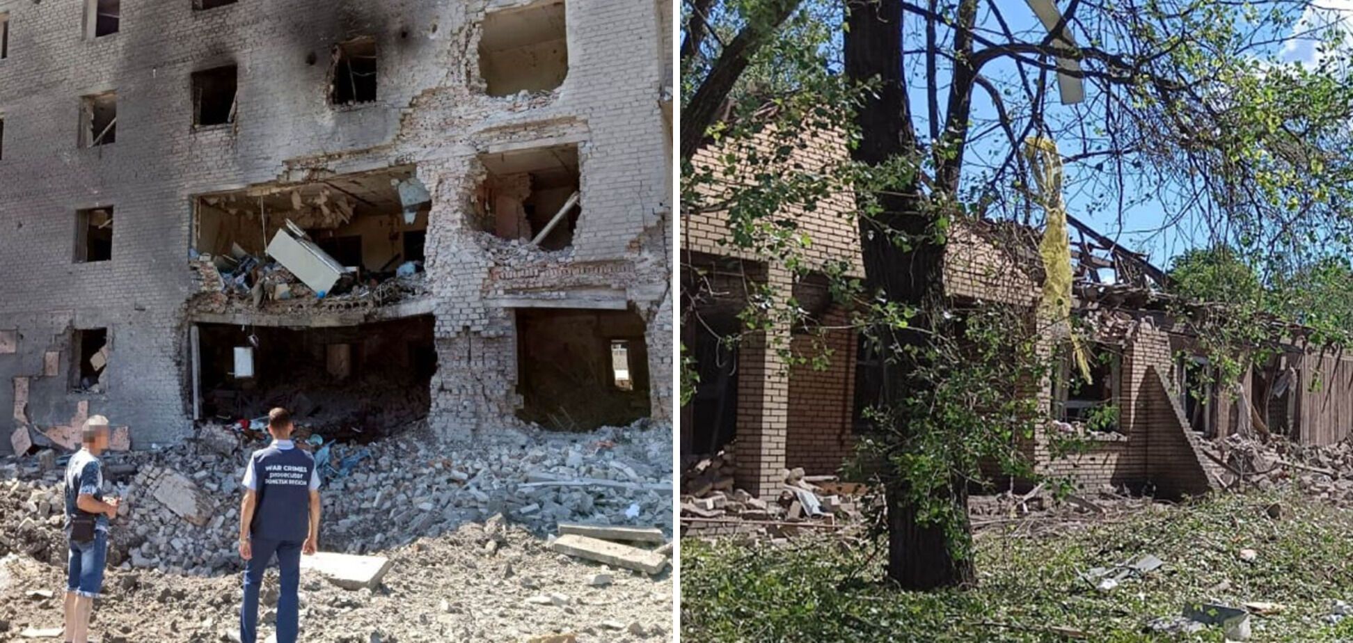 Оккупанты ударили по Селидово в Донецкой области: среди раненых – двое детей. Фото