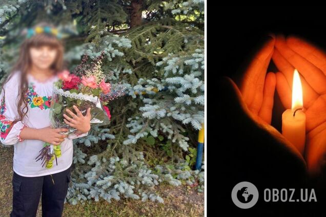 На Черкащині попрощалися з 10-річною дівчинкою, яка була вбита в будинку культури. Фото 