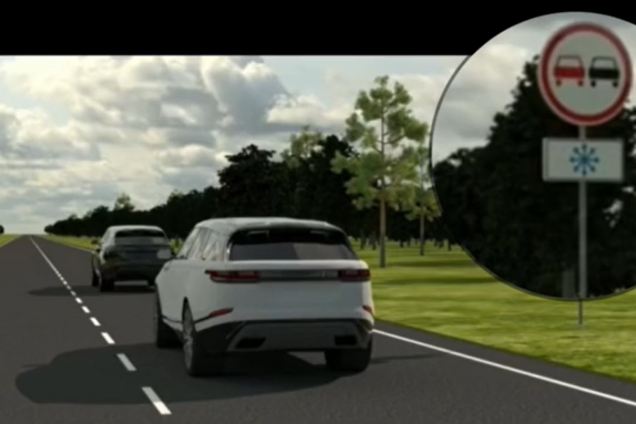 Разрешено ли водителю совершить обгон? Непростая задача по ПДД