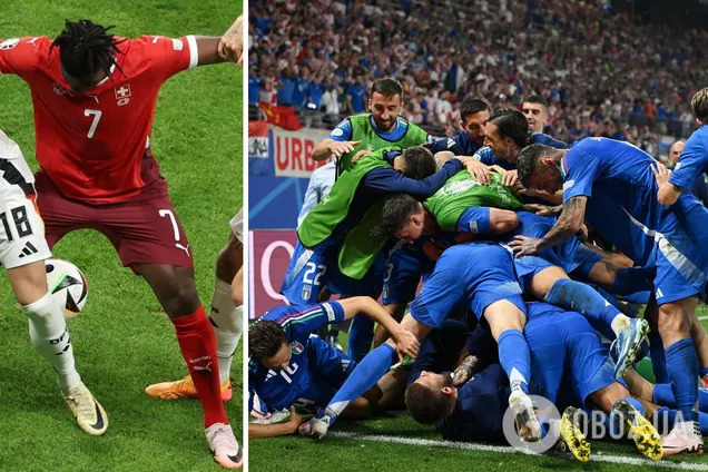 Швейцария – Италия: хроника и результат матча 1/8 финала Евро-2024