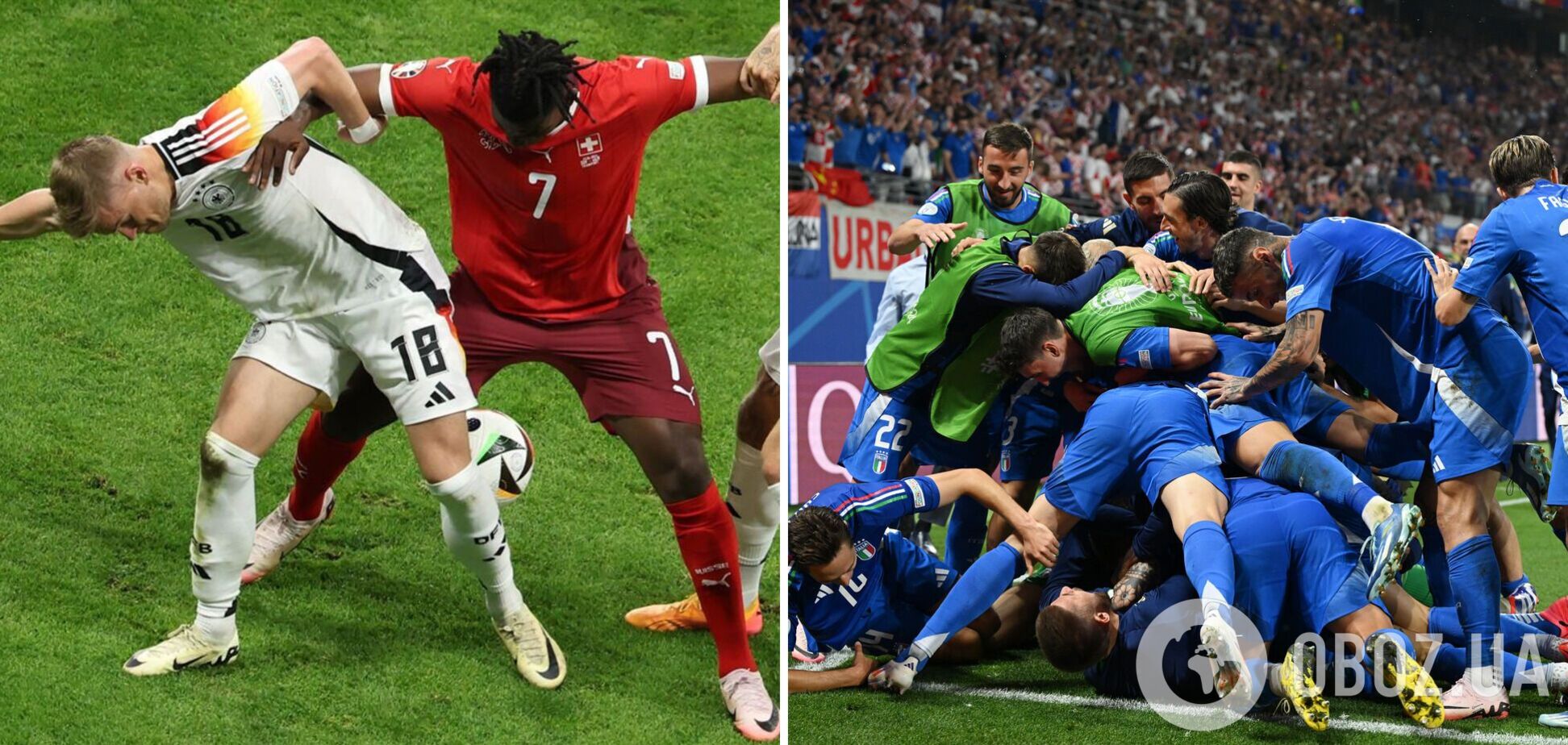Швейцарія – Італія: хроніка та результат матчу 1/8 фіналу Євро-2024
