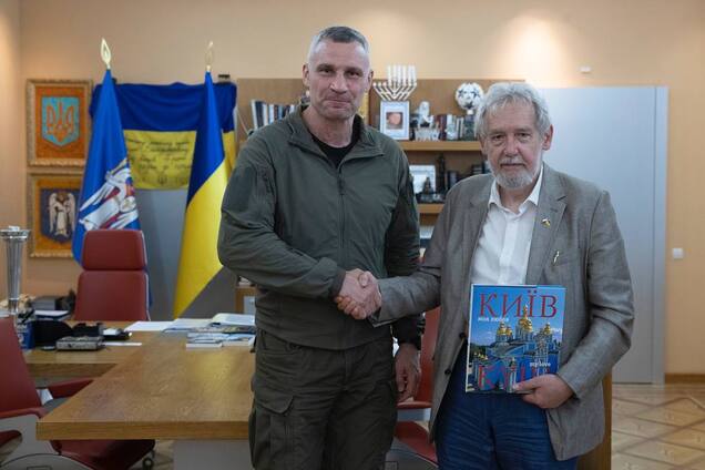 Кличко встретился с чрезвычайным и полномочным послом Польши Ярославом Гузы