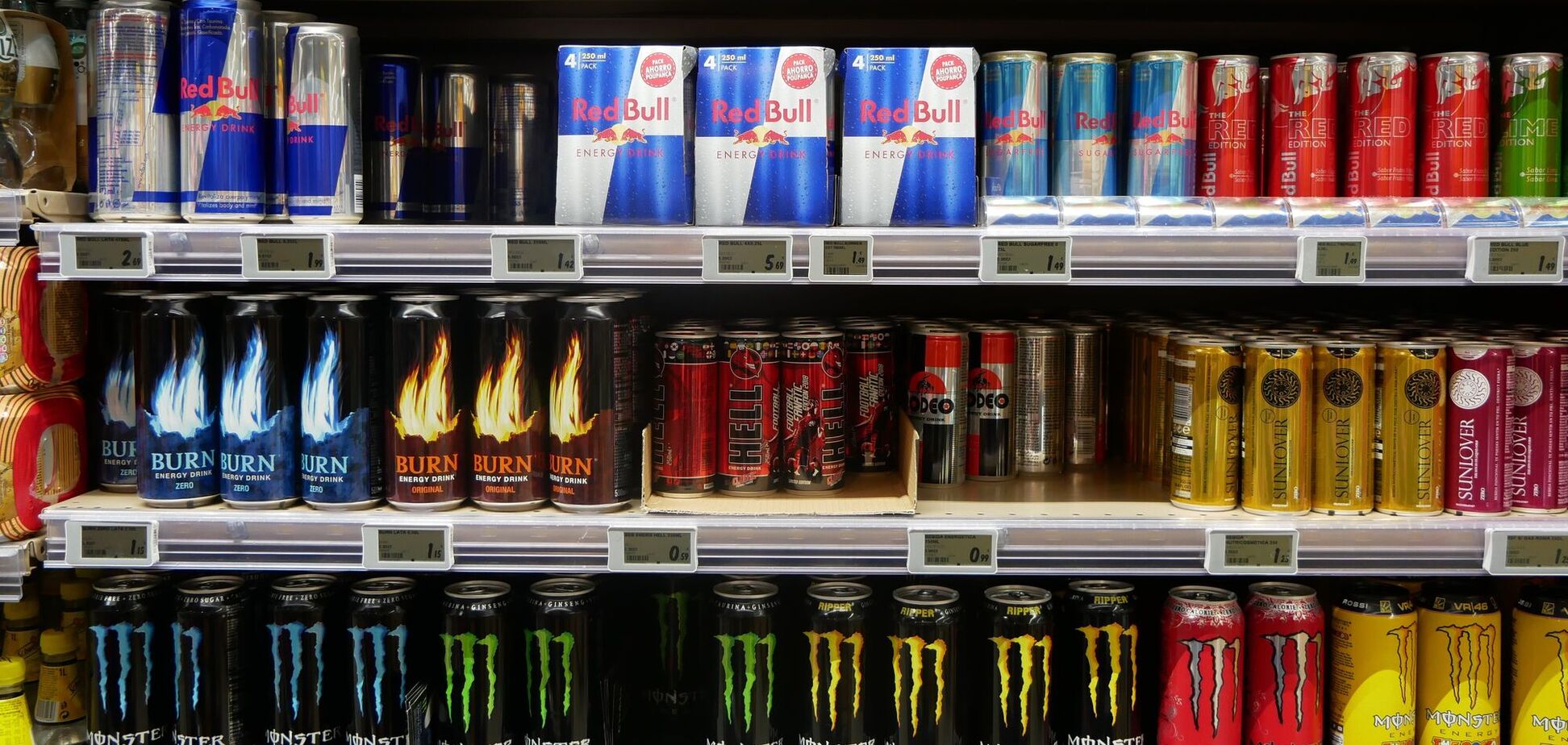 Інгредієнти, що роблять енергетичні напої небезпечними для здоров’я
