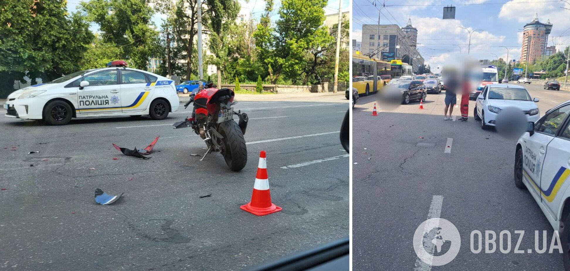ДТП сталась у Печерському районі столиці